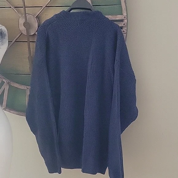 Vintage Eddie Bauer Bivi Sweater in Classic Navy - Picture 4 of 6